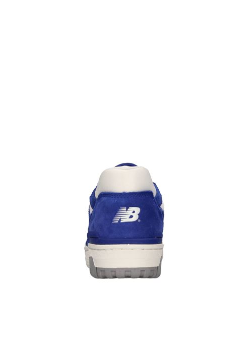 Sneakers in pelle e tessuto NEW BALANCE | BB550VNABLU-BIANCO